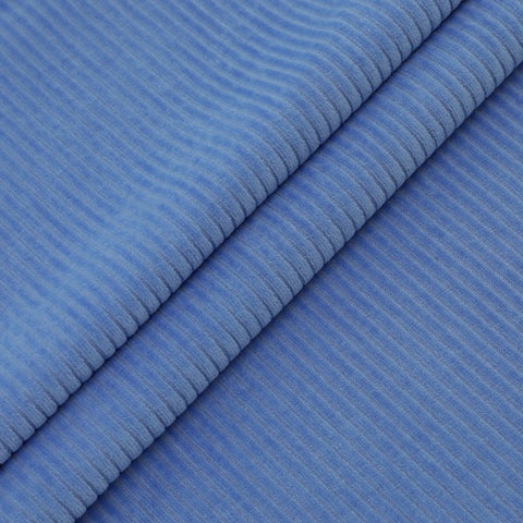 Velours côtelé doux extensible 'Blue bonnet' | 10 cm