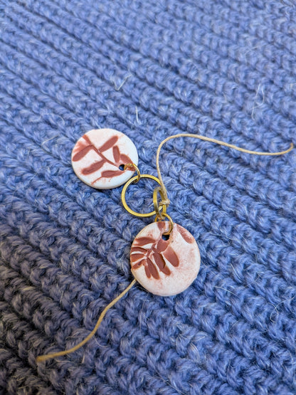 Marqueurs en céramique, médaillons | Atelier Camelir