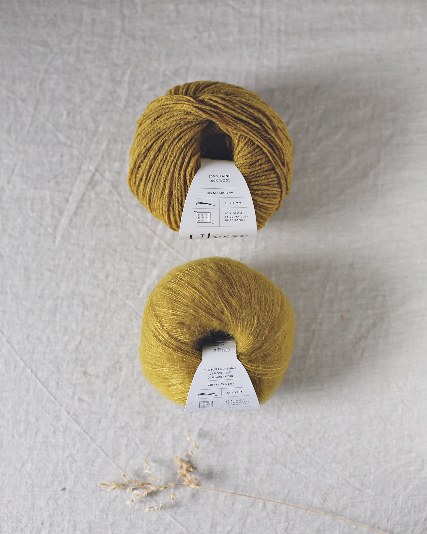 "Bérénice" - Mohair éthique, mérinos d'Arles bio & soie | 25 gr