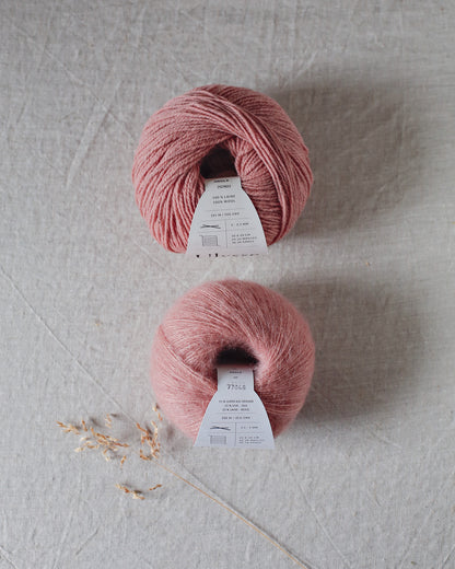 "Bérénice" - Mohair éthique, mérinos d'Arles bio & soie | 25 gr