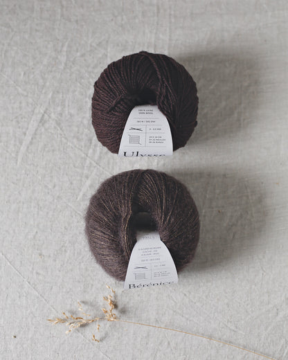 "Bérénice" - Mohair éthique, mérinos d'Arles bio & soie | 25 gr