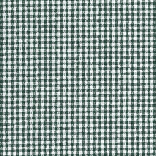 Popeline vichy "Kombu Green"