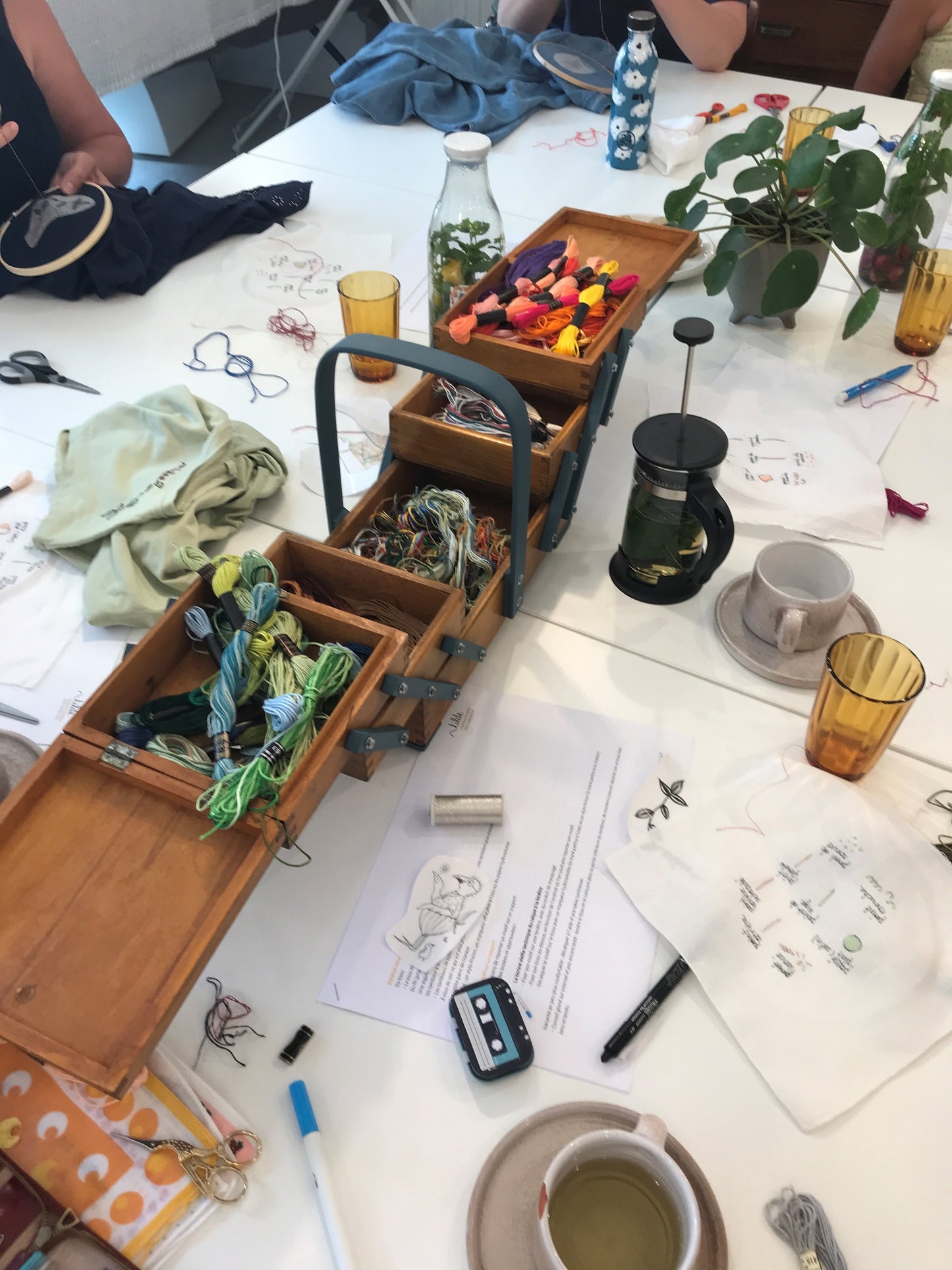 Samedi 18 avril | Broder des fleurs (acompte)