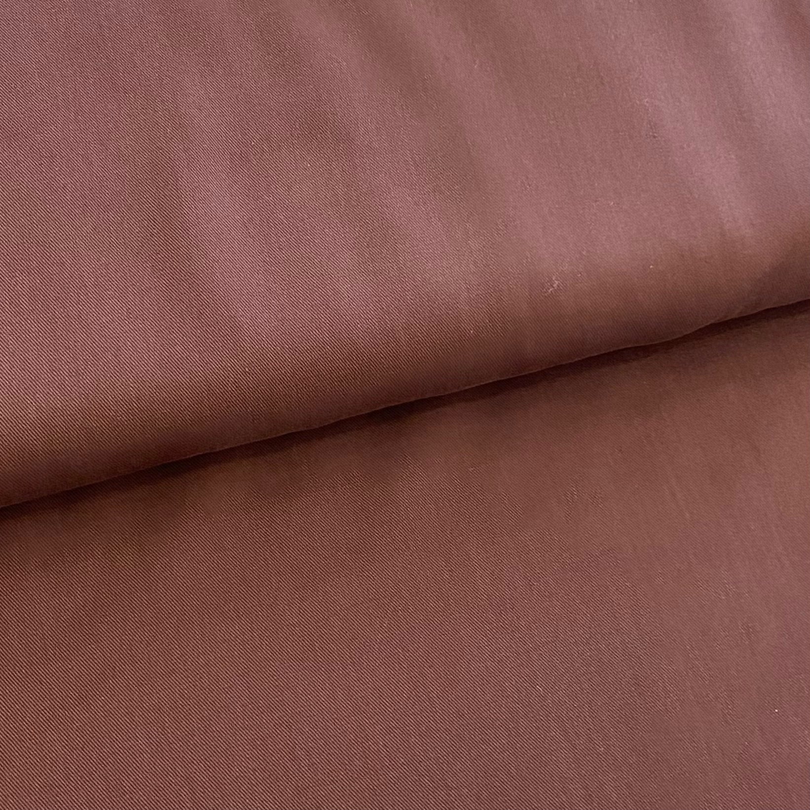 Tissu Tencel Lyocell brun cacao, Atelier-53