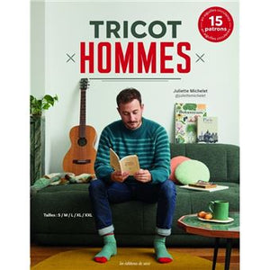 Tricot hommes - 15 patrons en aiguilles circulaires