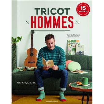 Tricot hommes - 15 patrons en aiguilles circulaires