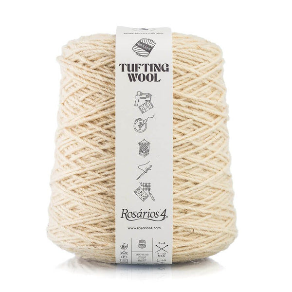 Tufting Wool, 'perle' | 50 gr