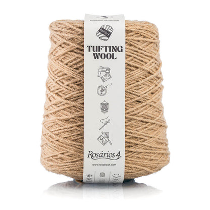 Tufting Wool Beige, Atelier-53