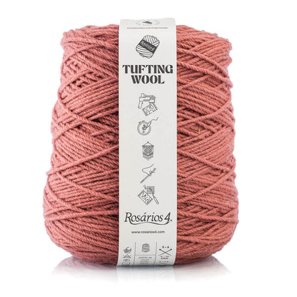 Tufting Wool Vieux rose, Atelier-53