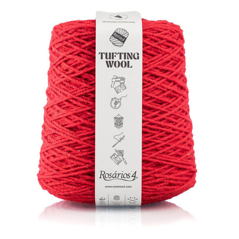 Tufting Wool, 'rouge' | 50 gr