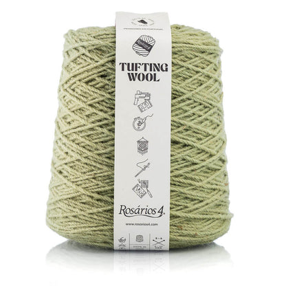 Tufting Wool Pistache, Atelier-53