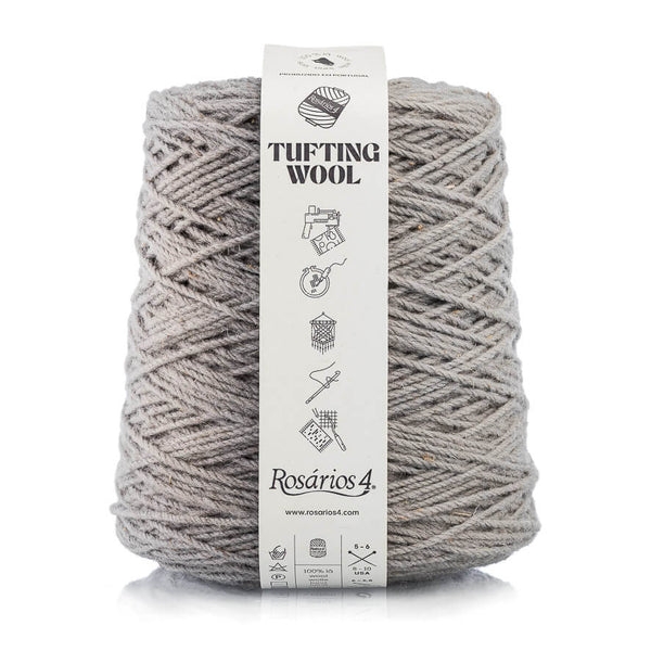 Tufting Wool, 'gris' | 50 gr