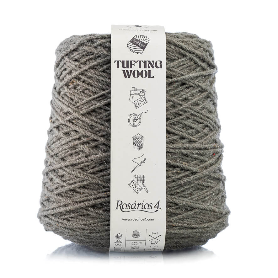 Tufting Wool, 'plomb' | 50 gr