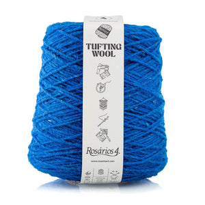 Tufting Wool, 'bleu vif' | 50 gr