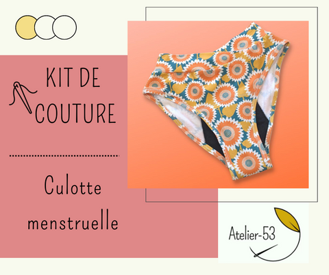 Kit de couture (débutant) - Culotte menstruelle