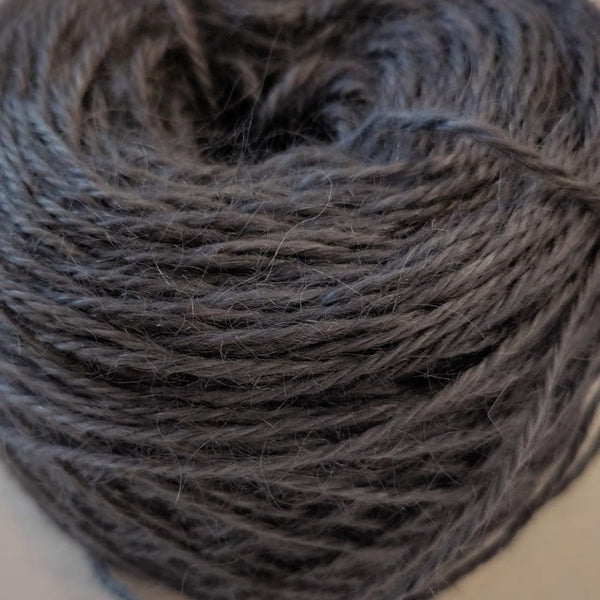 Mérinos-mohair, gris foncé - C. Frisque | 100 gr