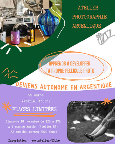 Dimanche 16 novembre | Atelier spécial - Initiation à la photographie argentique