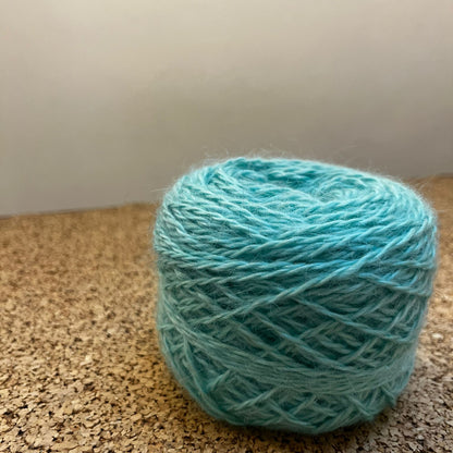 Pelote de laine Mamouche, mohair belge et mérinos français, Atelier-53
