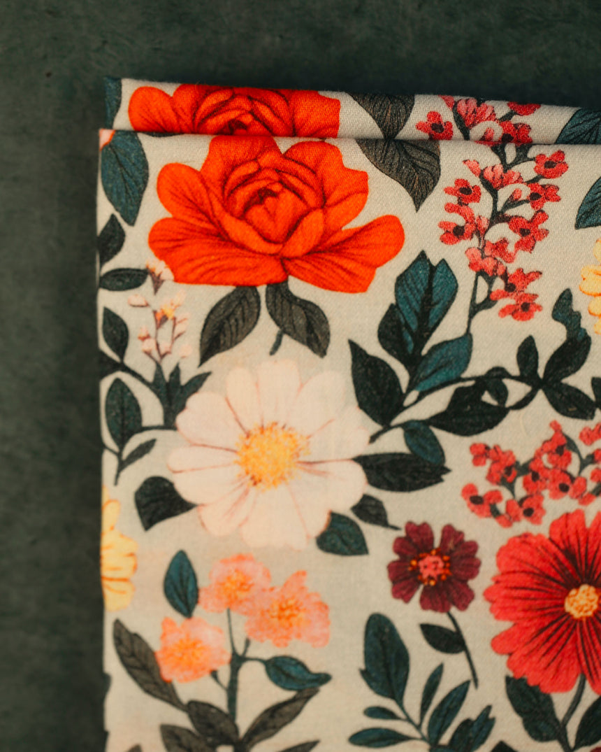 Popeline-flanelle "Cara - Hiver " | 10 cm