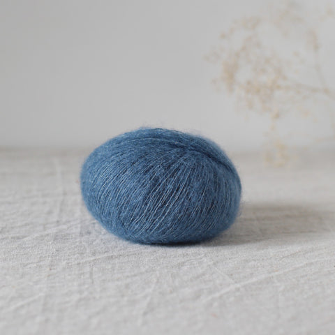 Mohair, soie & mérinos, "heure bleue" - Bérénice | 25 gr