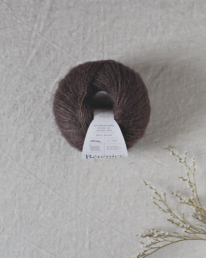 "Bérénice" - Mohair éthique, mérinos d'Arles bio & soie | 25 gr