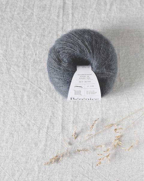 "Bérénice" - Mohair éthique, mérinos d'Arles bio & soie | 25 gr