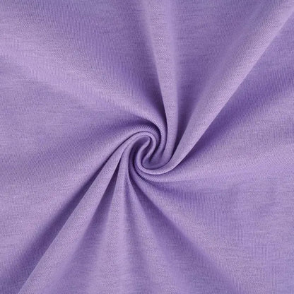 Jersey coton bio uni lavande Atelier-53