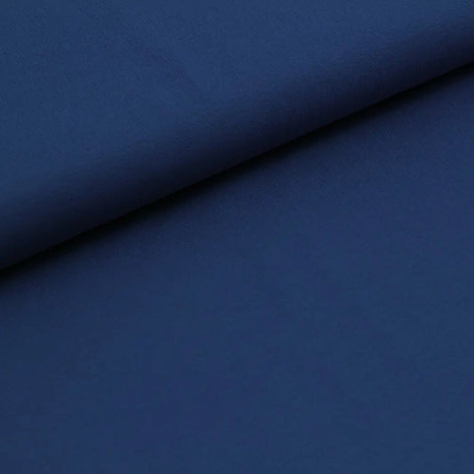 Jersey coton bio uni bleu marine Atelier-53