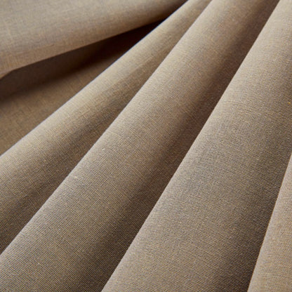 Chambray coton bio ocre et anthracite, Atelier-53