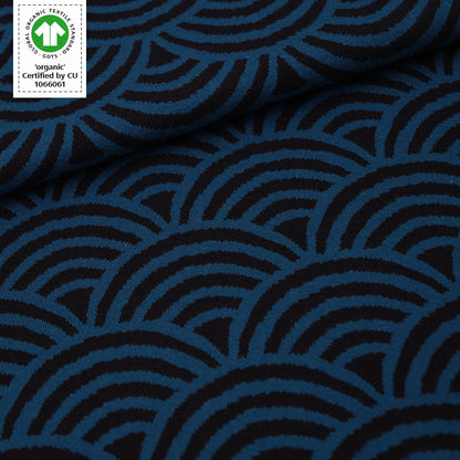 Jersey-jacquard coton bio arc-en-ciel, Atelier-53