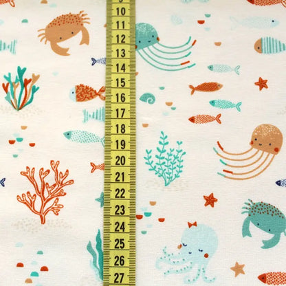 Jersey coton bio Ocean Party Atelier-53