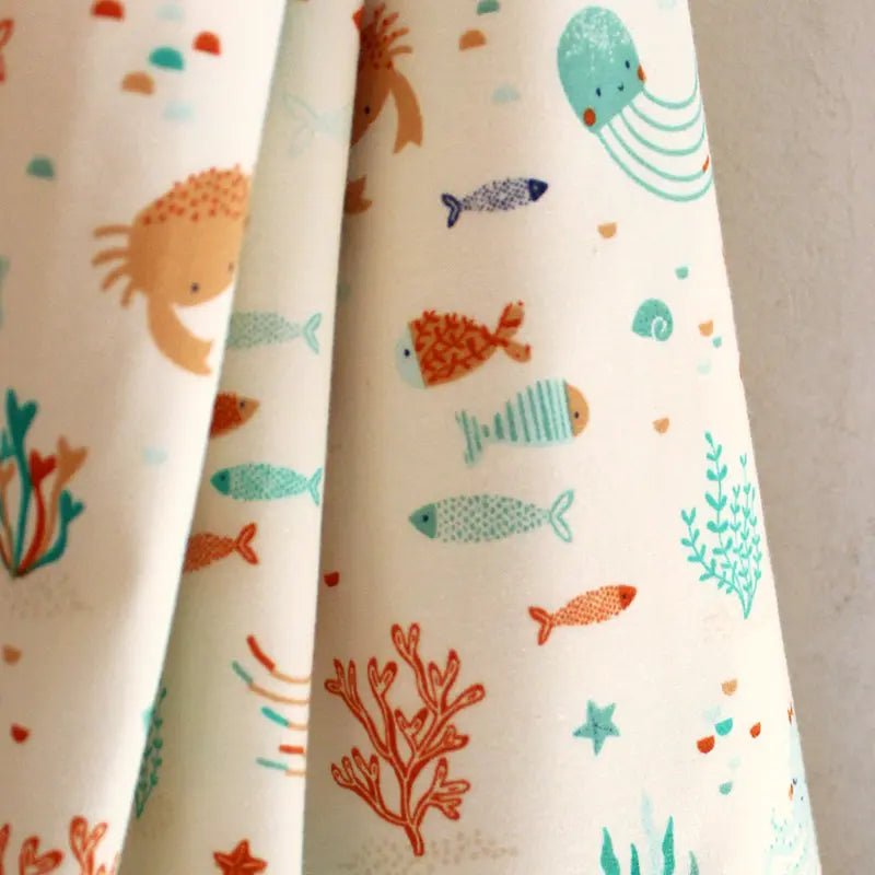 Jersey coton bio Ocean Party Atelier-53