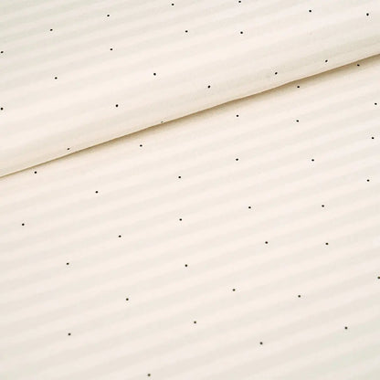 Jersey coton bio rayures et pois Atelier-53