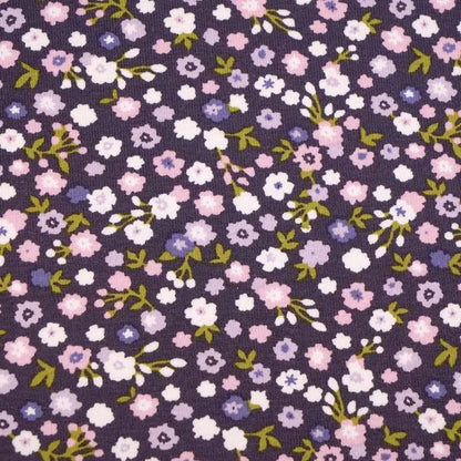Jersey coton bio petites fleurs Streublumchen Atelier-53