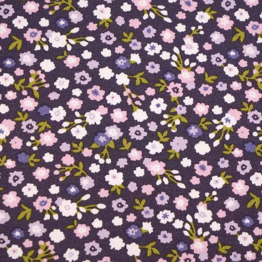 Jersey coton bio petites fleurs Streublumchen Atelier-53