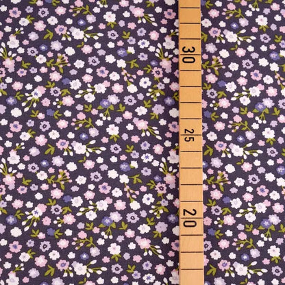 Jersey coton bio petites fleurs Streublumchen detail Atelier-53
