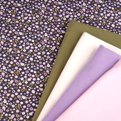 Jersey coton bio petites fleurs Atelier-53