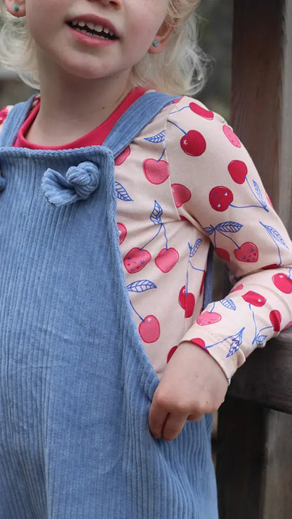 Jersey coton bio Susalabims cerises Atelier-53