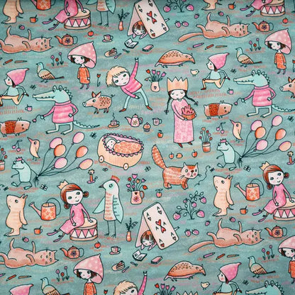 Jersey coton bio Susalabims Spielwelt pastel Atelier-53