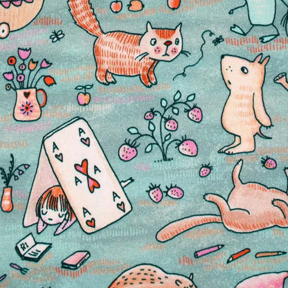 Jersey coton bio Susalabims Spielwelt pastel Atelier-53