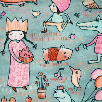 Jersey coton bio Susalabims Spielwelt pastel Atelier-53
