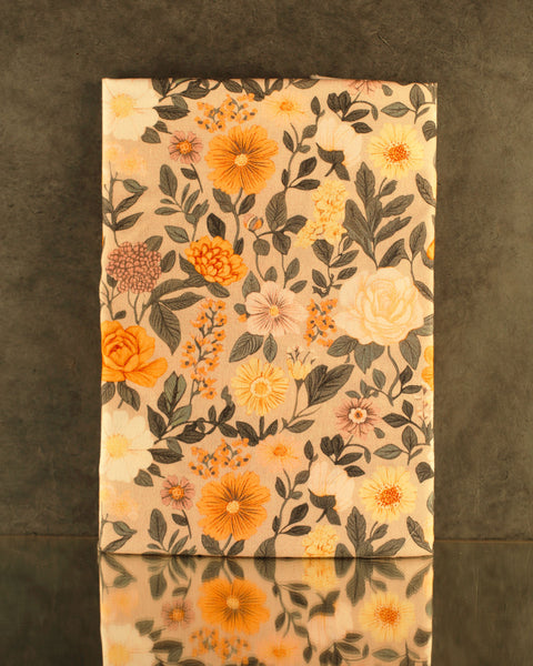 Popeline-flanelle "Cara - Printemps " | 10 cm