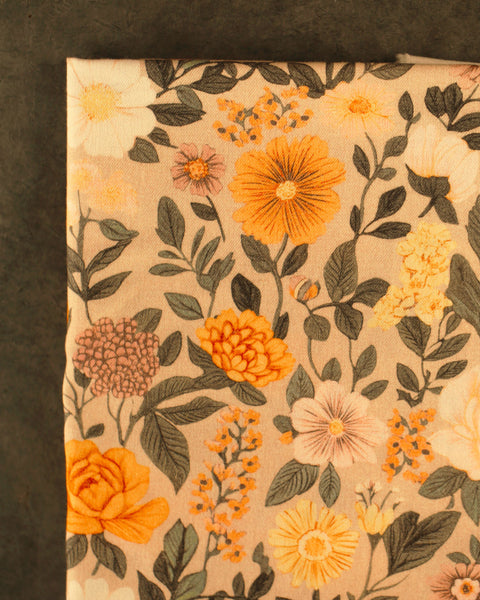 Popeline-flanelle "Cara - Printemps " | 10 cm