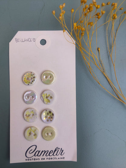Boutons en porcelaine | Atelier Camelir