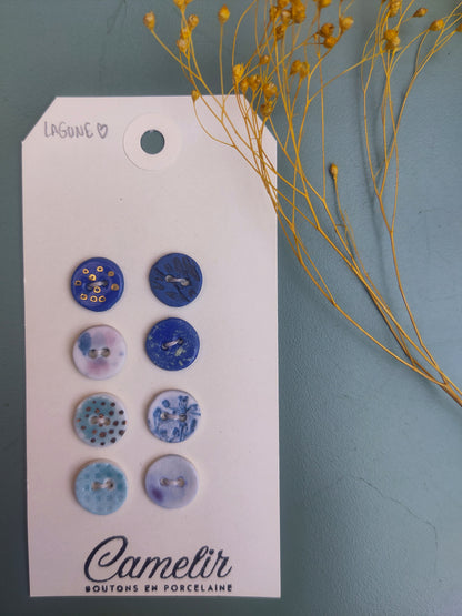 Boutons en porcelaine | Atelier Camelir