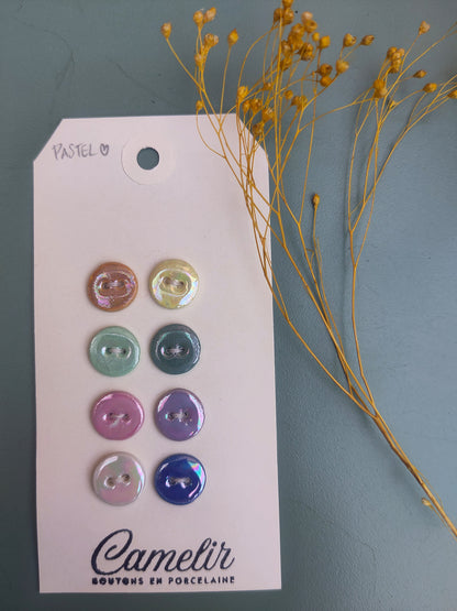 Boutons en porcelaine | Atelier Camelir