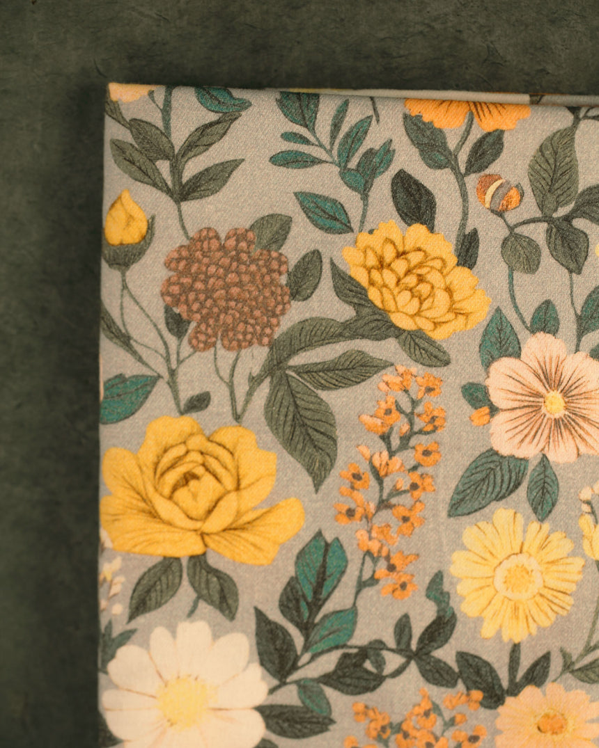 Popeline-flanelle "Cara - Eté" | 10 cm