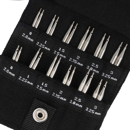 Set d'aiguilles circulaires interchangeables « Twist Lace » 5+8 cm, 2 à 3,25 mm | ChiaoGoo