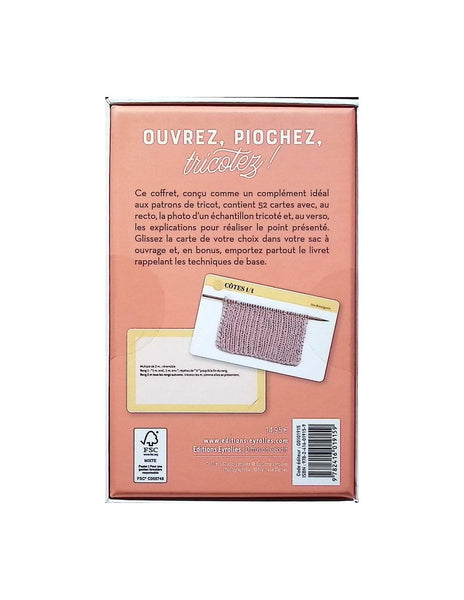 Coffret - 52 points de tricot à la carte