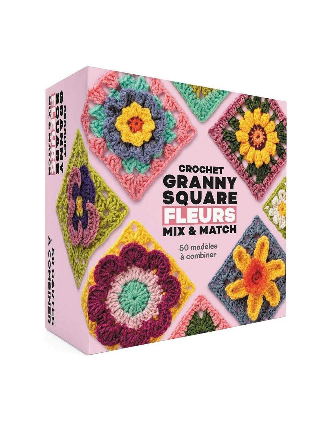 Crochet Granny Square - Mix & Match - Fleurs
